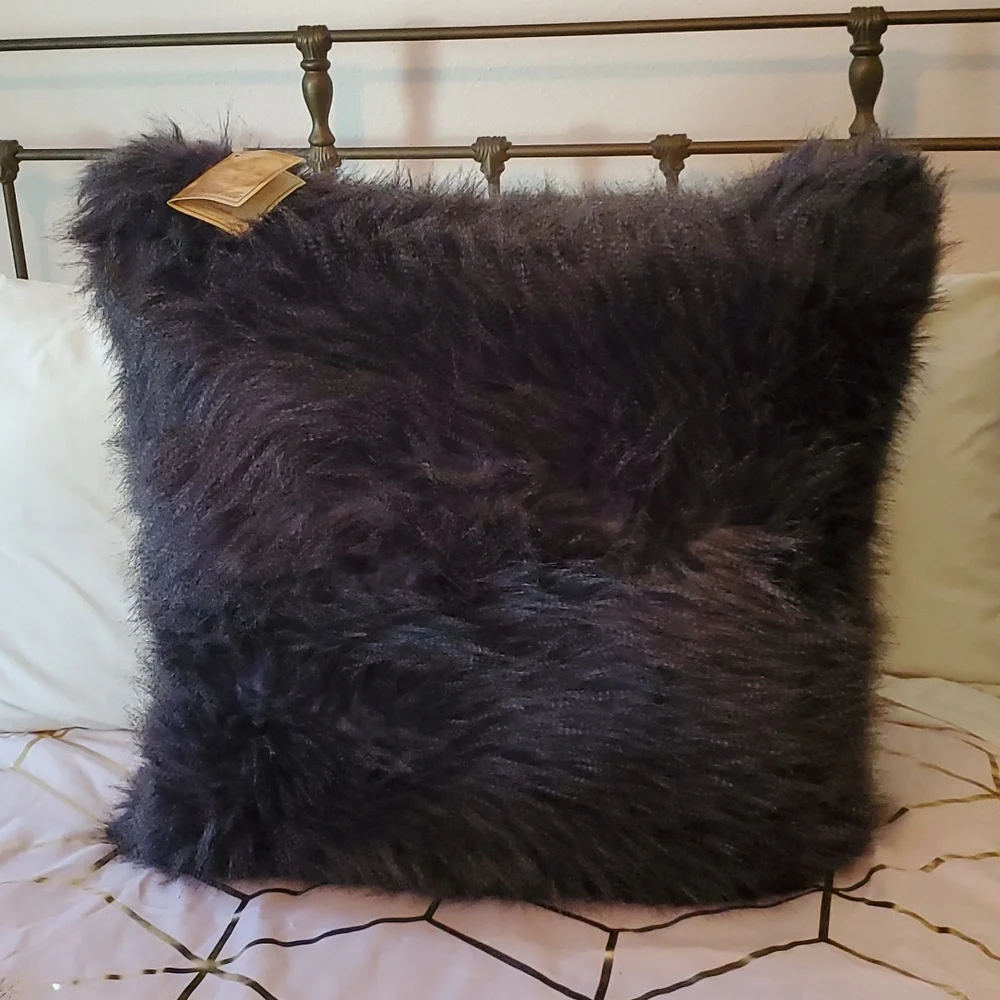 NEW OSTRICH Feather Pillow HIGH End NEW with tags attached READ